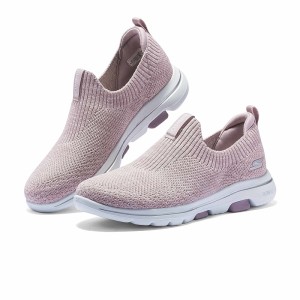 斯凯奇 Skechers Go Walk 5 一体编织鞋面 女休闲减震健步鞋