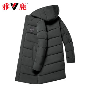 雅鹿 男士加厚中长款工装棉服 9款可选