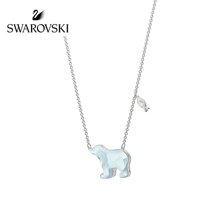 最后4小时、历史低价：SWAROVSKI 施华洛世奇 5502673 北极熊造型项链