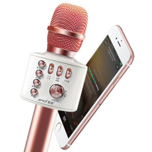 夏新 K5全民k歌手机蓝牙麦克风 安卓苹果通用