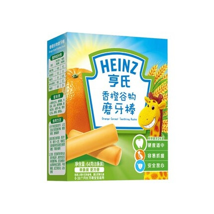 Hein 亨氏 婴儿磨牙棒 64g *3件