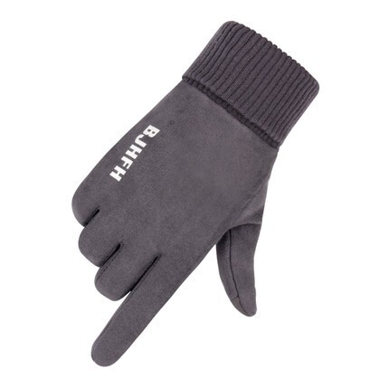 B．J．HUANGFEI 北姬皇妃 HF116 男士仿麂皮绒手套