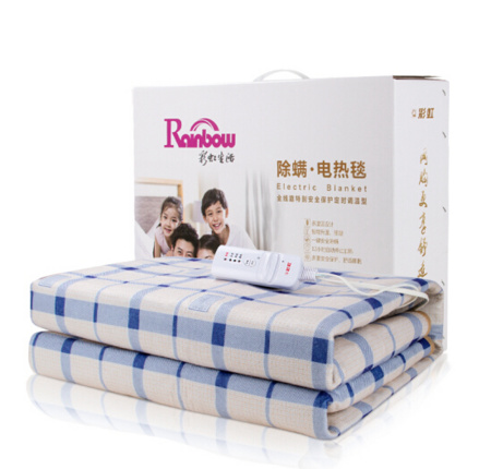 Rainbow 彩虹 JD112 安全除螨双人电热毯 1.8*1.5m +凑单品