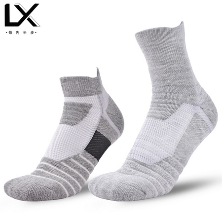 领先半步 1813 男士篮球袜子 均码 1双装