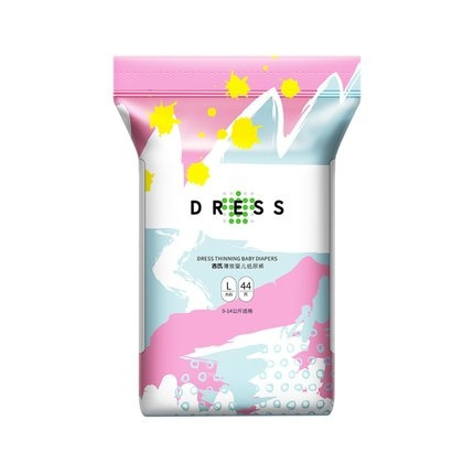 88VIP：Dress 吉氏 婴儿纸尿裤 L 44片 *3件