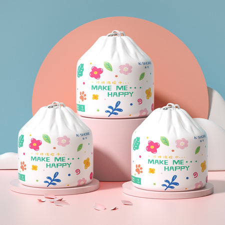 聚划算百亿补贴：金号 一次性洗脸巾棉柔巾 60抽/卷 *2件