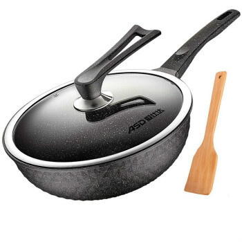 ASD 爱仕达 CL30S11WG 麦饭石不粘炒锅 30cm *2件