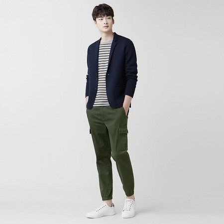 lativ 诚衣 50891 男士束脚裤工装