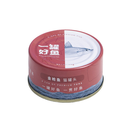 FURRYTAIL 尾巴生活 一罐好鱼 猫罐头 80g*6罐 *2件