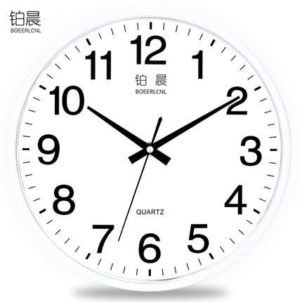 BOEERLCNL 铂晨 石英挂钟 9英寸