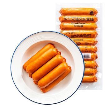宾西 法兰克福风味香肠 480g *9件