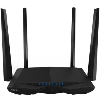 聚划算百亿补贴：Tenda 腾达 AC6 1200M AC双频 无线路由器 黑色
