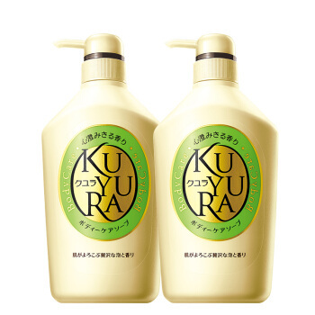 京东PLUS会员：KUYURA 可悠然 美肌沐浴露 550ml*2瓶 *2件