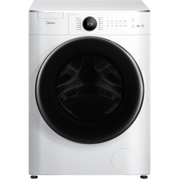 聚划算百亿补贴：Midea 美的 乐尚系列 MG100V70WD5 滚筒洗衣机 10kg 白色