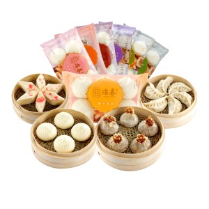 扬州特色早餐 冶春 松子烧麦/鲜肉包/三丁包 300g*6袋 59元双11预售到手价
