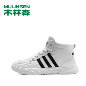 木林森 韩版运动小白鞋 男女同款 还有加绒版可选