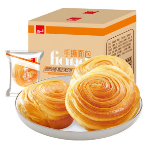 第2件0元 泓一 手撕面包 500g*2件