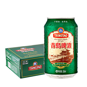 青岛啤酒 一厂出品 栈桥风光系列 330ml*24瓶 79元包邮
