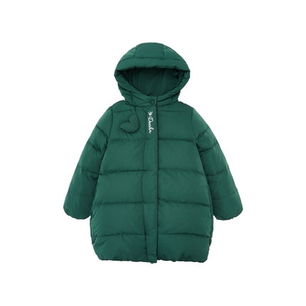 Deesha 笛莎 女童长款羽绒服