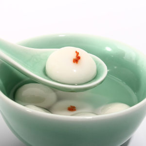 中华老字号 缸鸭狗 黑芝麻小汤圆144g*3包