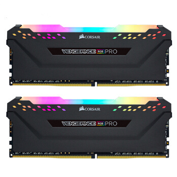USCORSAIR 美商海盗船 复仇者 RGB PRO 16GB（8GB×2） DDR4 3200 台式机内存条