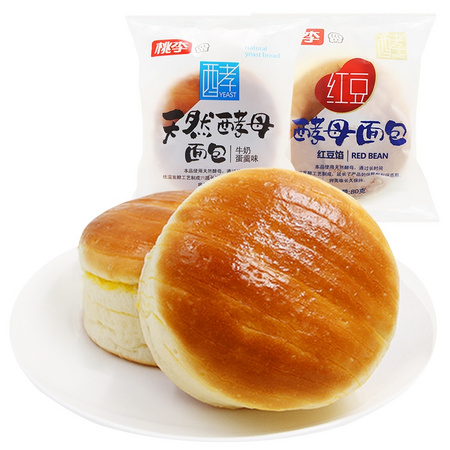 桃李 天然酵母面包 600g