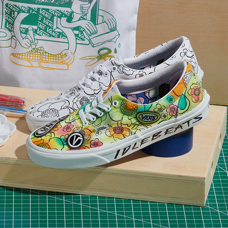 Vans 范斯 VN0A4U391UH 男/女款涂色低帮帆布鞋