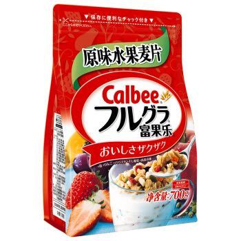 Calbee 卡乐比 营养早餐燕麦片 700g *3件