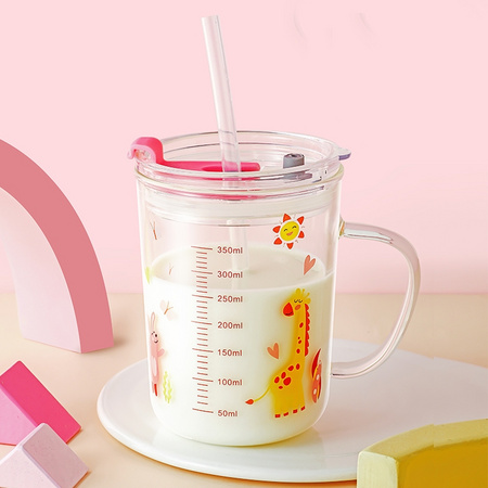 聚划算百亿补贴：Fuguang 富光 玻璃牛奶杯 450ml