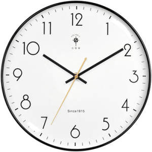 时尚简约北极星北欧风挂钟 小编家中北极星30年没坏