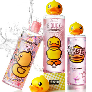 珍视明 小黄鸭抗菌消炎洗眼液 500ml 洗眼神器