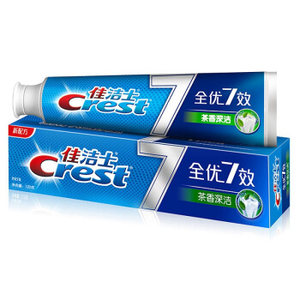 Crest 佳洁士 全优7效 茶香深洁牙膏 120g *3件