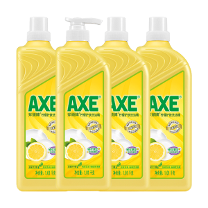 香港 斧头牌 AXE 柠檬洗洁精 1.18kg*4瓶