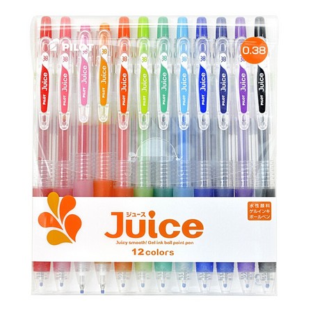 京东PLUS会员：PILOT 百乐 JUICE果汁系列 中性笔 0.38mm 5支 *4件