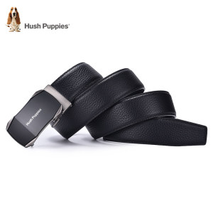 Hush Puppies 暇步士 新款男士真皮自动扣皮带