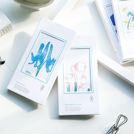 kinbor x 印物所联名 DTBSZ024 高山花系列 week周计划本盒装