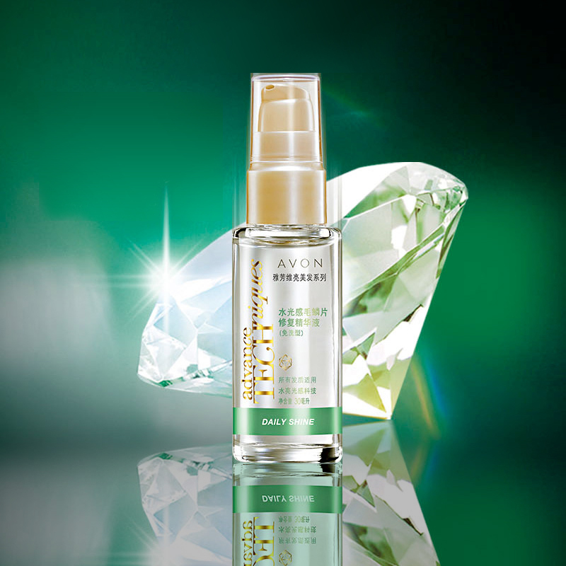 雅芳 维亮毛鳞片精华液30ml水光感润发护发素开叉防毛糙润发精油