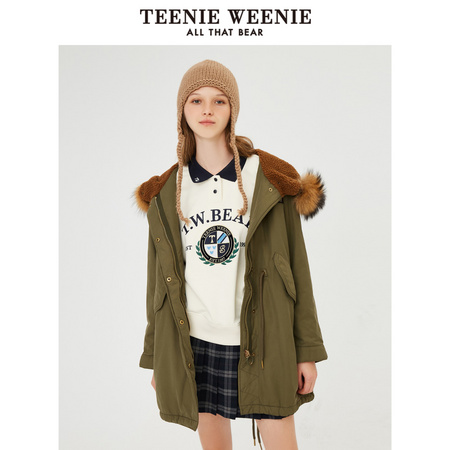 TeenieWeenie TTJP88V05I 女装中长款棉服
