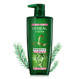 L'OREAL PARIS 巴黎欧莱雅 茶树植萃去屑 舒缓洗发露 700ml *3件