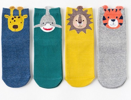 Caramella 焦糖玛奇朵 儿童袜子 4双装