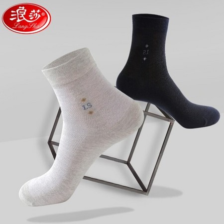 移动专享：Langsha 浪莎 MF8778 纯棉男袜