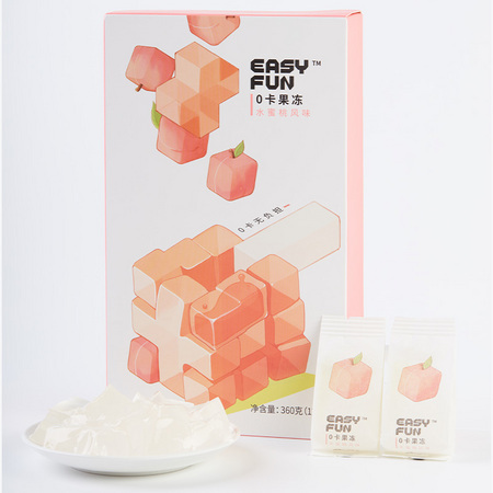 卖爆了超市君：easyfun 零卡 魔芋布丁 360g