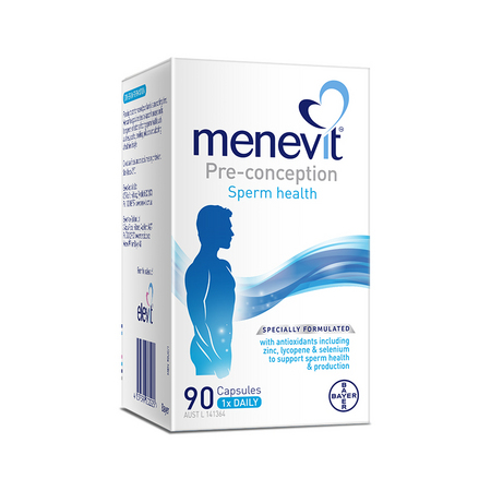 88VIP：MENEVIT 爱乐维 男性胶囊复合维生素叶酸 90粒