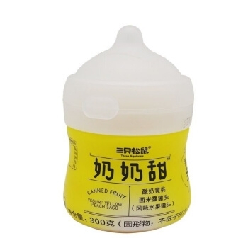 三只松鼠 奶奶甜杨枝甘露 300g*2瓶 *4件