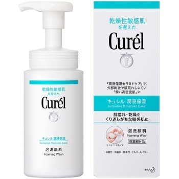 Curel 珂润 润浸保湿脸部护理系列洁颜泡沫 150ml *5件