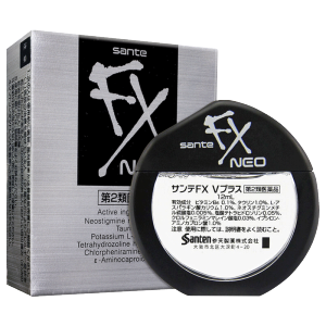 日本原产 参天 FX NEO 银装眼药水 12ml 缓解眼疲劳 43元燃冬价