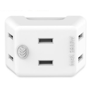 PHILIPS 飞利浦 SPS1301P 迷你扩展插座 无线+3位