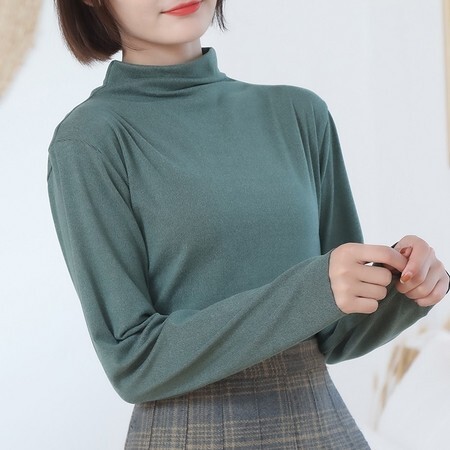 纯棉：潮原则 YL01 女士打底衫长袖