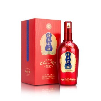 金六福 千年红 40.8度 兼香型白酒 500ml *2件