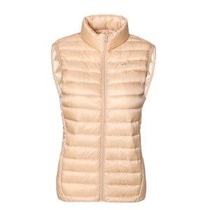 地球科学家 90%鹅绒 女休闲防泼水羽绒马甲 199元包邮